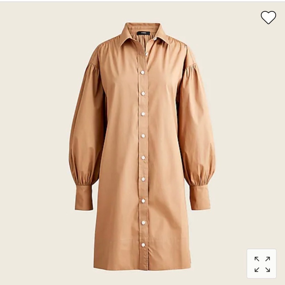NWT J Crew Shirtdress